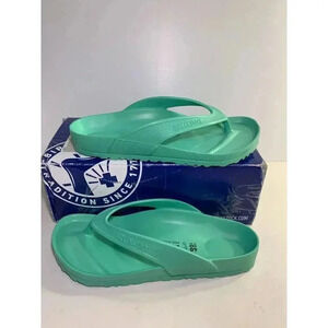 .1443 Birkenstock Honolulu EVA, Teal, Regular Fit-EU-40 us 9 Womens